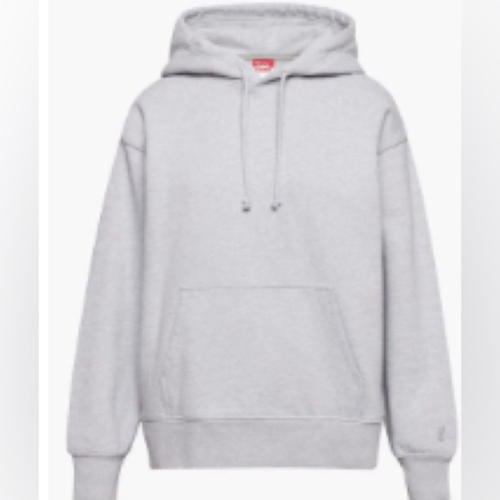 TNA Extra Fleece Boyfriend Hoodie Heather Chrome